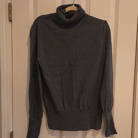 A.N.A. A New Approach Sweaters - A.N.A. Gray Turtleneck Sweater